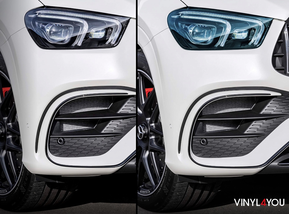 Гибрид для фар тонирующий DAYTONA H100 голубой 30 см