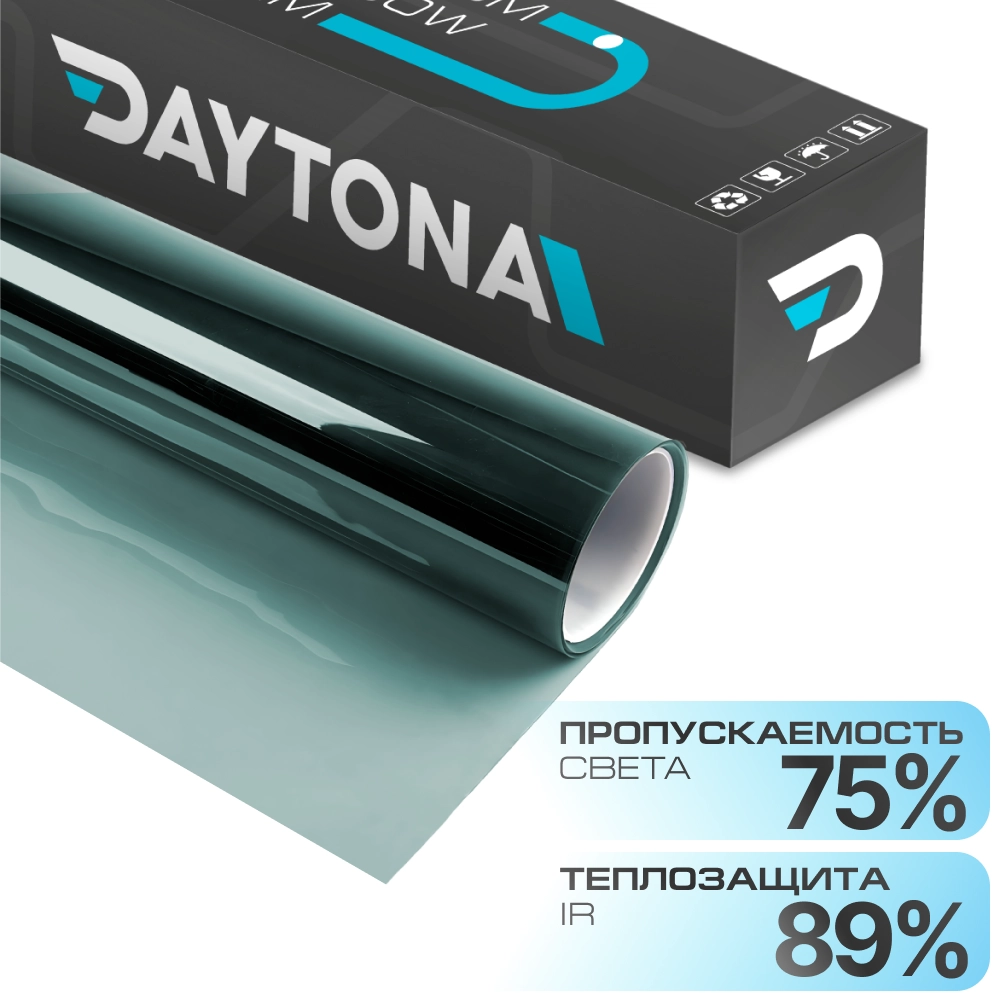 Атермальная тонировка сине-зеленая DAYTONA SAR 75% IR90 Aqua